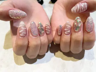 ネイル 舞田 苑香のネイルデザイン