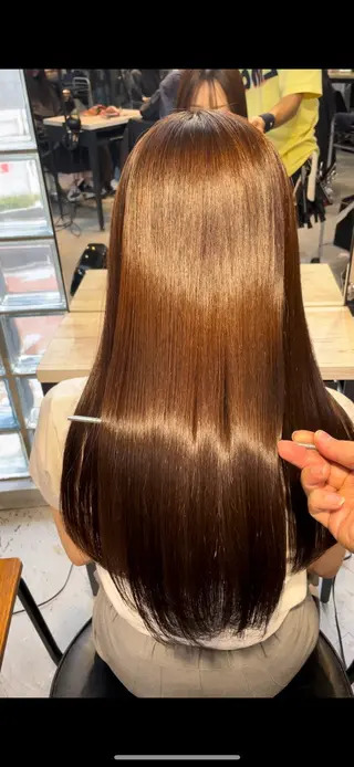 ロング 池袋メンズ縮毛矯正 ｜玉城柊平のヘアスタイル