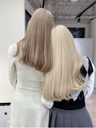 カラー ハイトーン特化 pepe🎀のヘアスタイル