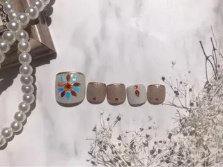 ネイル ネイルPetit Ribbonのネイルデザイン