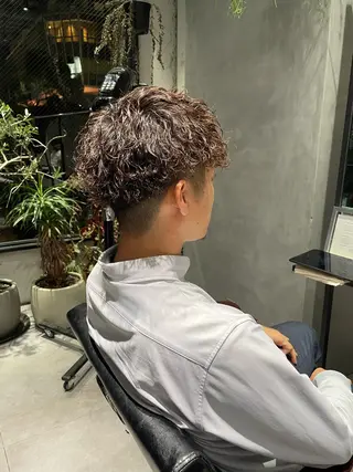 ショート パーマ メンズ 🔱メンズパーマ特化 🔱山下和輝のヘアスタイル