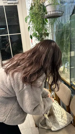 ロング カラー じゅわっと暖色カラー 🍊Moemiのヘアスタイル