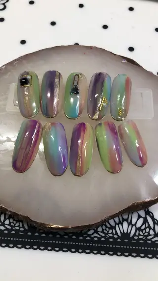 ネイル 奥園 良恵のネイルデザイン