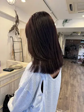 セミロング カラー m ā l o.🌷 サカモトマイコのヘアスタイル