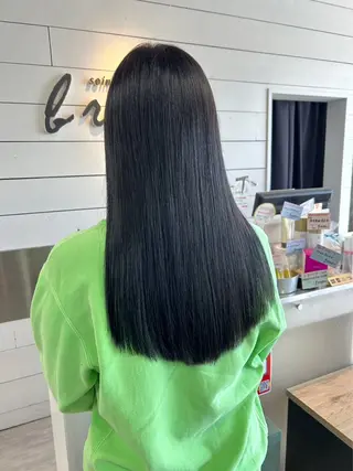 ロング 縮毛矯正✖髪質改善 仁木伸明のヘアスタイル