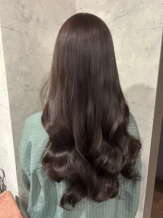 セミロング カラー パーソナルカラー 診断🍀マリンのヘアスタイル