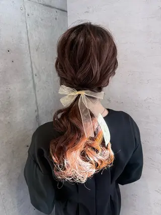 ヘアアレンジ 女性に人気♪ はやしほのかのヘアスタイル