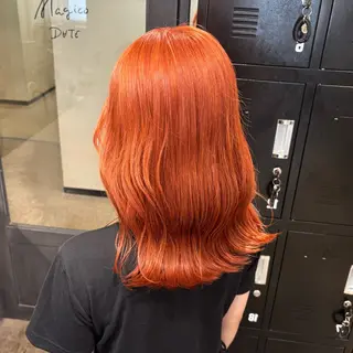 セミロング 🌷韓国淡色ブリーチ 特化／りの🪽のヘアスタイル