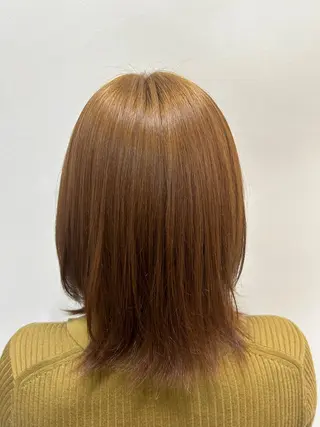 ミディアム 🍊小川実里🍊 /カラーレイヤーのヘアスタイル
