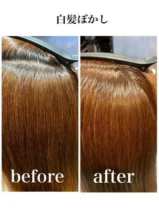 カラー 龍 門のヘアスタイル