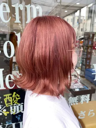 ミディアム カラー SALOWIN二子玉川South店所属・🌼デザインカラー 🌼kumicoのヘアスタイル