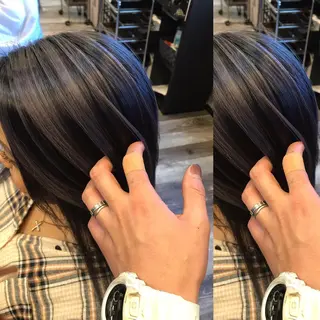 ショート カラー KIRA スズキ タクヤ／店長のヘアスタイル