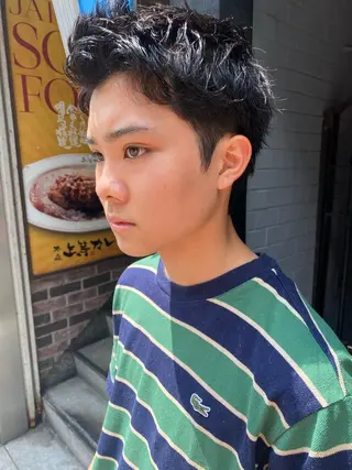 ショート メンズ charme所属・💈メンズカット ✂︎伊藤大輝💈のヘアスタイル