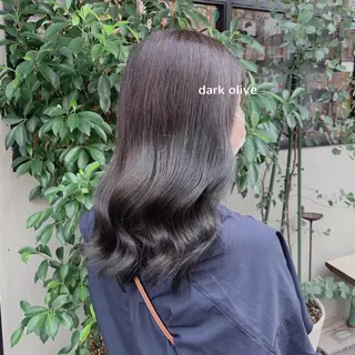 セミロング カラー いとう りょうたのヘアスタイル