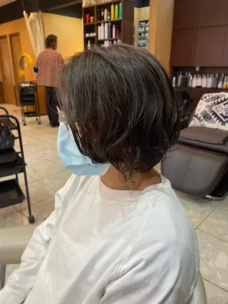 ショート パーマ 【ママ美容師】 WAKOのヘアスタイル