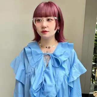 ミディアム AI TOKYO　S所属・mizuki 【韓国レイヤー】のヘアスタイル