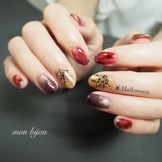 ネイル mon bijou 坪井のネイルデザイン