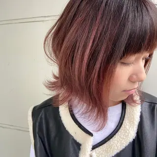 ショート カラー GO TODAY所属・ハイトーン/小顔 カット/Ayumuのヘアスタイル