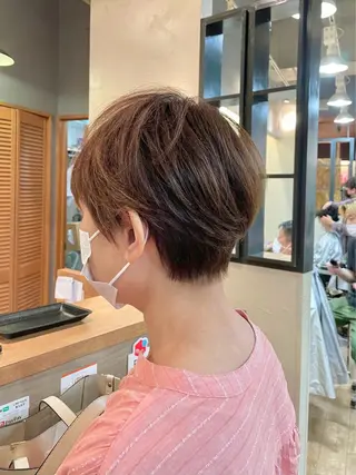 ショート OPShair　ANELLO所属・ショート/ボブ/ メンズ/縮毛矯正のヘアスタイル