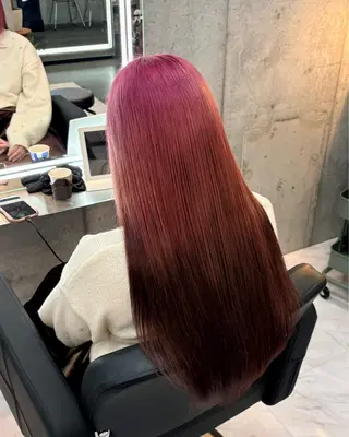 ロング 艶髪💫透明感/ Wカラー/レンのヘアスタイル