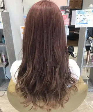 ロング カラー SOiL岡崎店所属・SOiL 安藤優樹のヘアスタイル