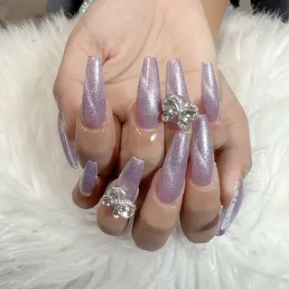 ネイル 🎀nana🫧 ワンホンネイル🎀のネイルデザイン