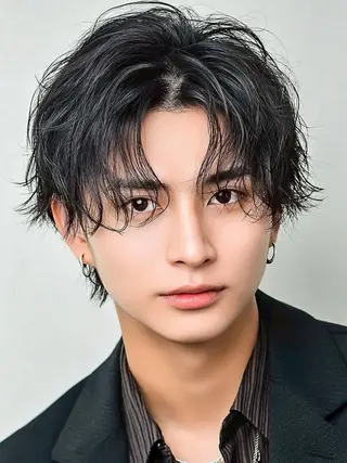 ショート メンズ 💎透明感/韓国/ レイヤー/泉亮介💎のヘアスタイル