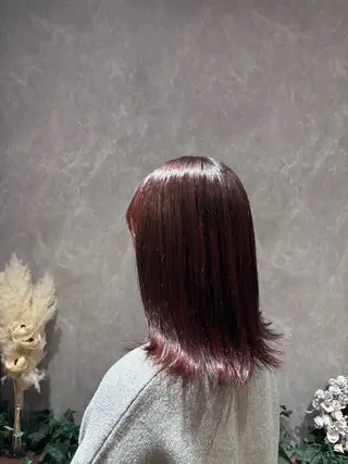 ミディアム カラー radiant nakamuraのヘアスタイル