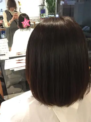 ショート miyu 美髪縮毛矯正𓂃꙳⋆のヘアスタイル