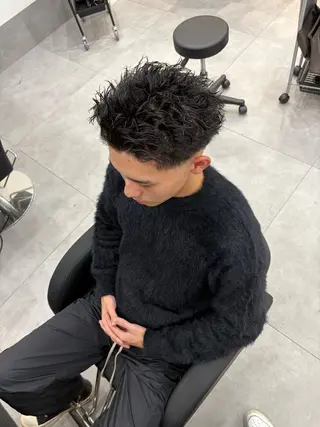 メンズ 善財 康葵のヘアスタイル