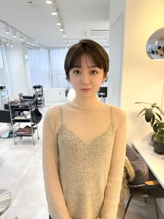 ショート カラー 大宮 / ボブ特化 永井竜也のヘアスタイル