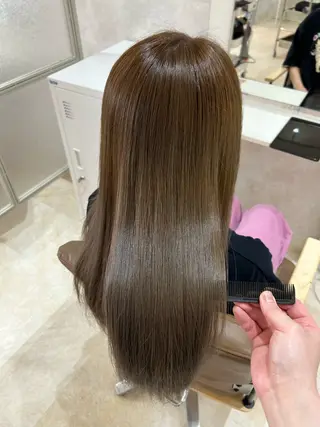 セミロング カラー 💙まこと💙艶 カラー(Rico)のヘアスタイル