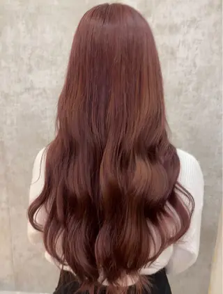 ロング カラー 羽エクステ/シール エクステ/横浜駅5分のヘアスタイル