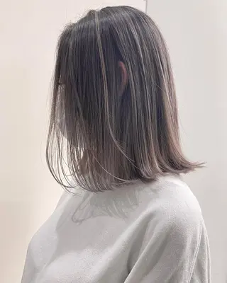 ミディアム カラー 坂田 洋介のヘアスタイル