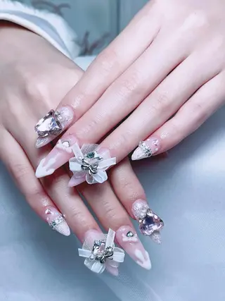 ロング yuna ユナのネイルデザイン