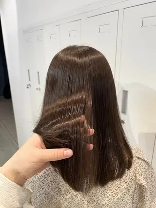 ミディアム カラー 🌷レイヤーカット/ フルキシオリ🌷のヘアスタイル
