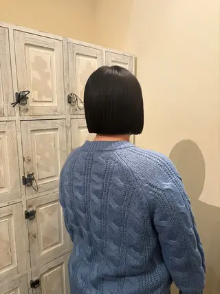 ショート ルプラボウ/中村潤菜 /ボブヘアのヘアスタイル