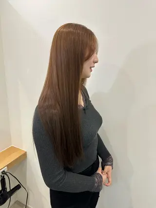 ロング カラー レイヤー/ナチュラル 💐nao.のヘアスタイル