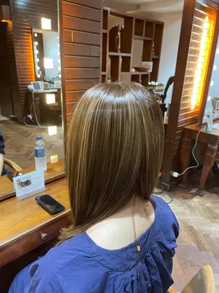 セミロング stylist YUTOのヘアスタイル