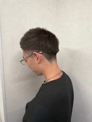 カラー メンズ ボブ/透明感カラー /さちかのヘアスタイル