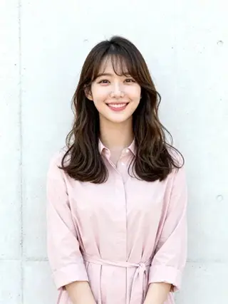 ロング カラー 韓国レイヤーカット 🫧大阪梅田レイヤーのヘアスタイル