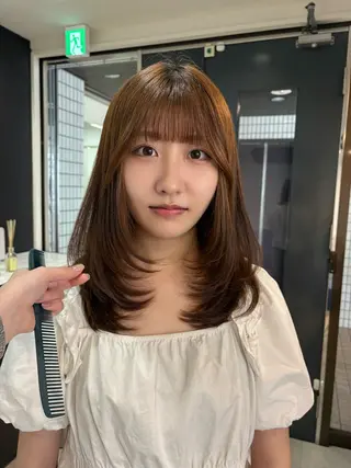 ロング カラー SHICUNE /ミホのヘアスタイル