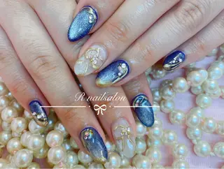 セミロング R NAILSALONのネイルデザイン