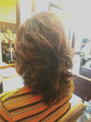ミディアム masato MASATO のヘアスタイル