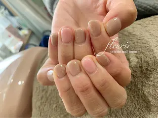ネイル フルリール 【プライベートサロンのネイルデザイン