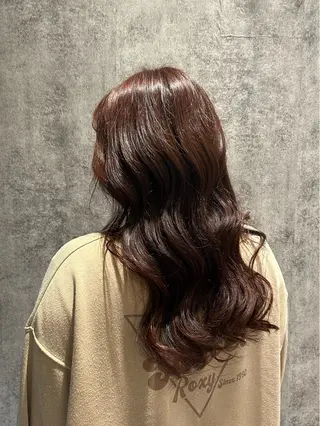 セミロング カラー 太田 鈴佳のヘアスタイル