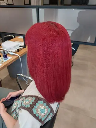 ミディアム カラー ブランシェ小幡駅前店 永薗　光司のヘアスタイル