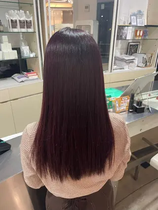 ロング カラー ハイライト/ブリーチ カラーモデル/彩野のヘアスタイル