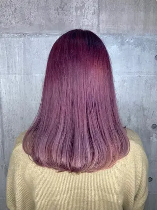 セミロング カラー 小関 茅里のマツエク・マツパデザイン