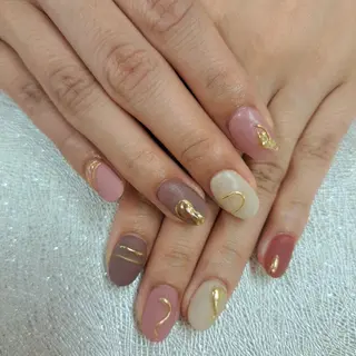 ネイル 河野ちえ (雑誌掲載サロン)のネイルデザイン